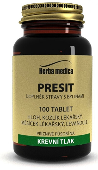 Zobrazit detail výrobku HerbaMedica Presit 50g - krevní tlak 100 tablet Zobrazit detail výrobku HerbaMedica Presit 50g - krevní tlak 100 tablet