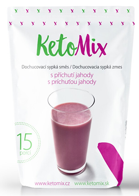 Zobrazit detail výrobku KetoMix Příchuť ke koktejlu - jahoda 45 g Zobrazit detail výrobku KetoMix Příchuť ke koktejlu - jahoda 45 g