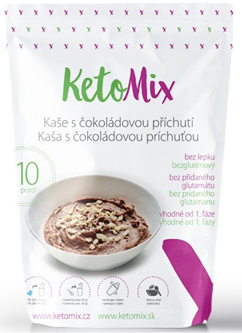 Zobrazit detail výrobku KetoMix Proteinová kaše 280 g (10 porcí) - s čokoládovou příchutí Zobrazit detail výrobku KetoMix Proteinová kaše 280 g (10 porcí) - s čokoládovou příchutí