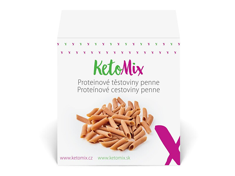 Zobrazit detail výrobku KetoMix Proteinové těstoviny penne (10 porcí) Zobrazit detail výrobku KetoMix Proteinové těstoviny penne (10 porcí)