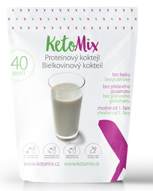Zobrazit detail výrobku KetoMix Proteinový koktejl KetoMIX 1200 g Zobrazit detail výrobku KetoMix Proteinový koktejl KetoMIX 1200 g
