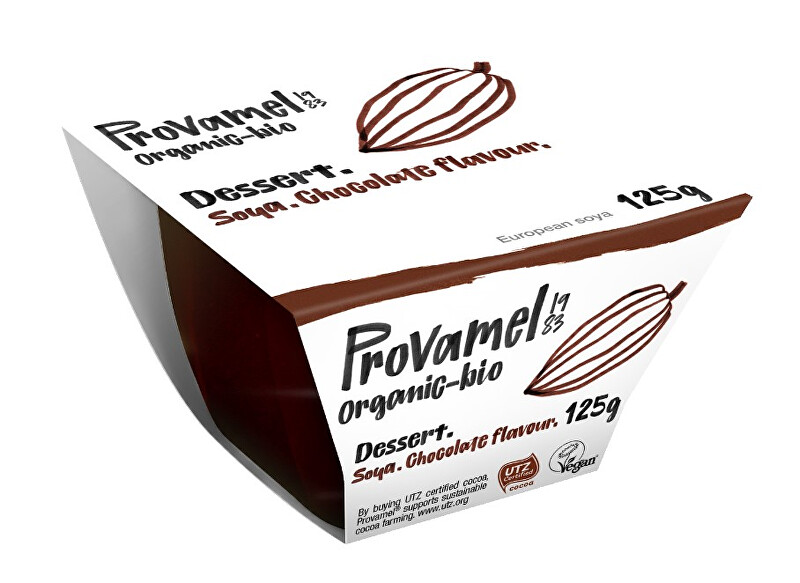 Zobrazit detail výrobku Provamel Provamel BIO sójový dezert s čokoládou 125 g Zobrazit detail výrobku Provamel Provamel BIO sójový dezert s čokoládou 125 g