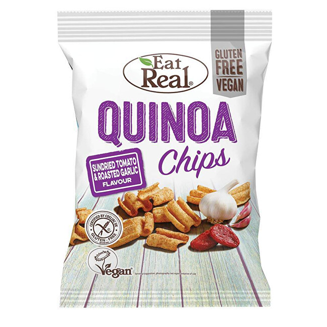 Zobrazit detail výrobku Eat Real Quinoa Sundried Tomato & Garlic 30 g Zobrazit detail výrobku Eat Real Quinoa Sundried Tomato & Garlic 30 g