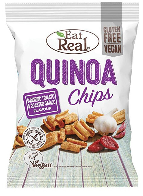 Zobrazit detail výrobku Eat Real Quinoa Sundried Tomato & Garlic 80 g Zobrazit detail výrobku Eat Real Quinoa Sundried Tomato & Garlic 80 g