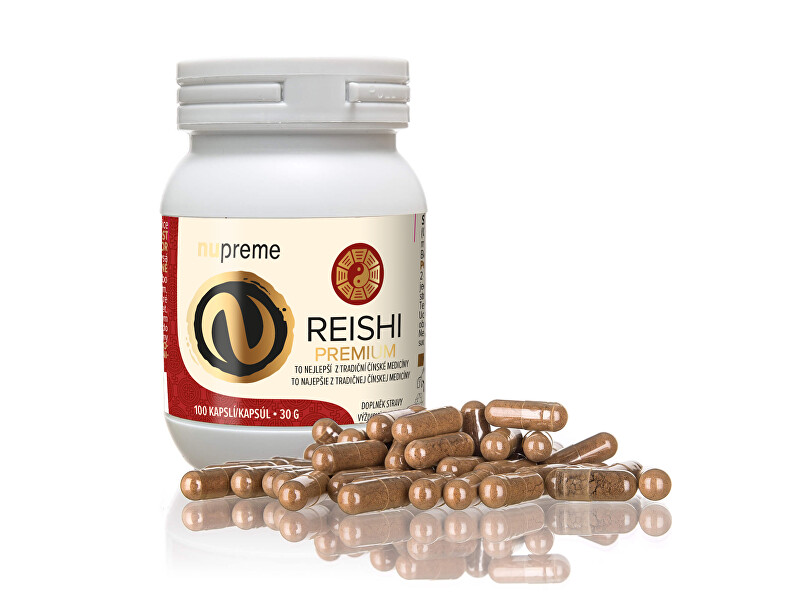 Zobrazit detail výrobku Nupreme Reishi extract 30% NUPREME 100 kapslí Zobrazit detail výrobku Nupreme Reishi extract 30% NUPREME 100 kapslí