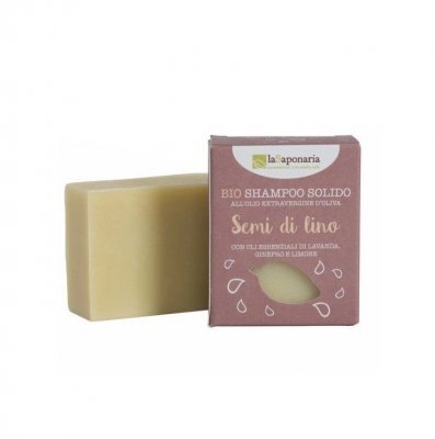 Zobrazit detail výrobku laSaponaria Tuhý šampon se lněným olejem BIO 100 g Zobrazit detail výrobku laSaponaria Tuhý šampon se lněným olejem BIO 100 g