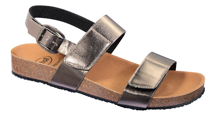 Zobrazit detail výrobku Scholl Zdravotní obuv - GREENY SANDAL - Pewter 38 Zobrazit detail výrobku Scholl Zdravotní obuv - GREENY SANDAL - Pewter 38