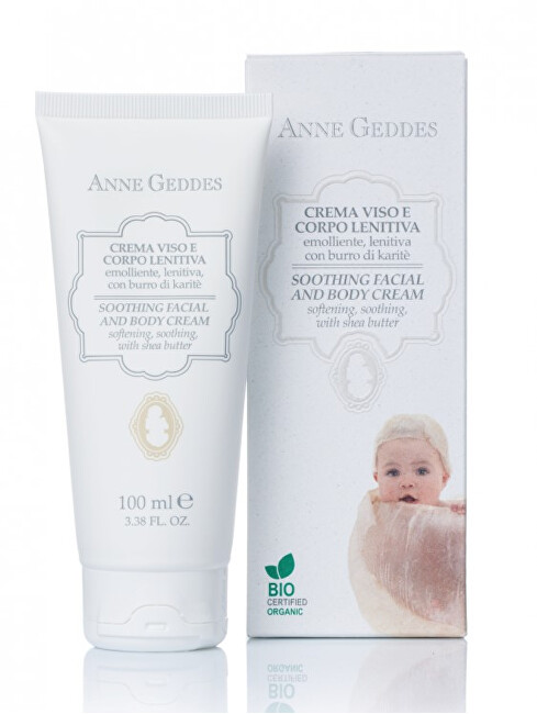 Zobrazit detail výrobku Anne Geddes Zjemňující dětský obličejový a tělový krém 100 ml Zobrazit detail výrobku Anne Geddes Zjemňující dětský obličejový a tělový krém 100 ml