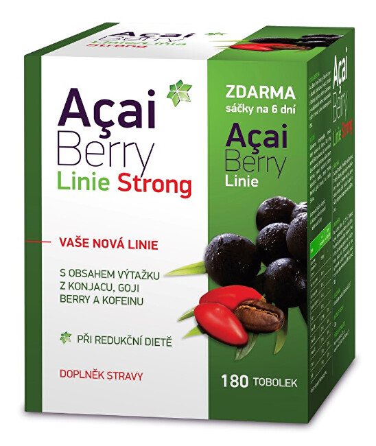 Zobrazit detail výrobku Biomedica Acai Berry Linie Strong 180 tobolek Zobrazit detail výrobku Biomedica Acai Berry Linie Strong 180 tobolek