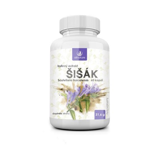 Zobrazit detail výrobku Allnature Šišák bylinný extrakt 60 kapslí Zobrazit detail výrobku Allnature Šišák bylinný extrakt 60 kapslí