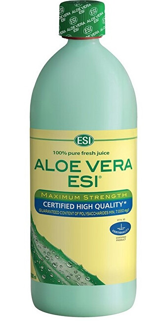 Zobrazit detail výrobku ESI Aloe Vera čistá šťava, 1 l Zobrazit detail výrobku ESI Aloe Vera čistá šťava, 1 l