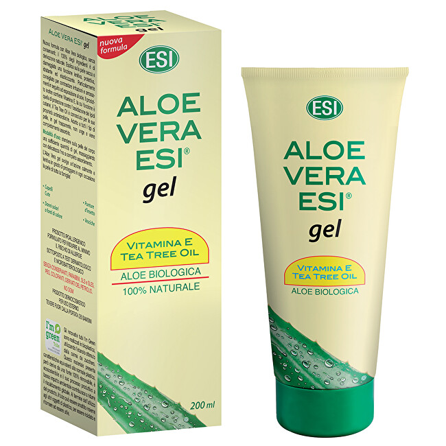 Zobrazit detail výrobku ESI Aloe Vera ESI gel s vitamínem E a Tea Tree olejem, 200 ml Zobrazit detail výrobku ESI Aloe Vera ESI gel s vitamínem E a Tea Tree olejem, 200 ml