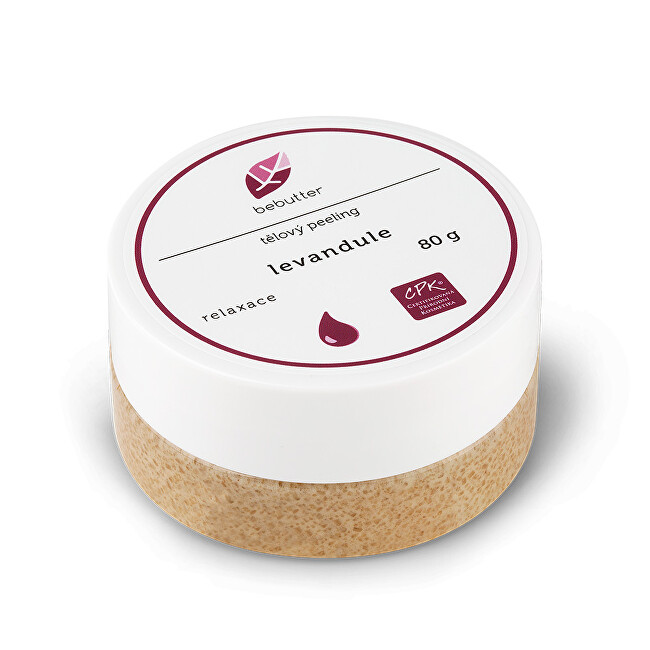 Zobrazit detail výrobku Bebutter Bebutter Tělový peeling levandule 80 g Zobrazit detail výrobku Bebutter Bebutter Tělový peeling levandule 80 g