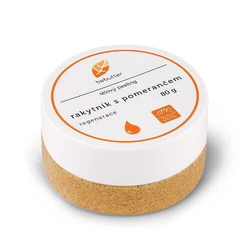 Zobrazit detail výrobku Bebutter Bebutter Tělový peeling rakytník s pomerančem 80 g Zobrazit detail výrobku Bebutter Bebutter Tělový peeling rakytník s pomerančem 80 g