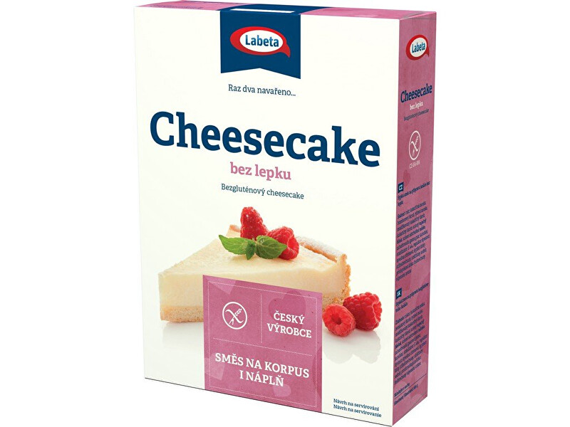 Zobrazit detail výrobku LABETA A.S. Cheese-cake bez lepku 565 g Zobrazit detail výrobku LABETA A.S. Cheese-cake bez lepku 565 g
