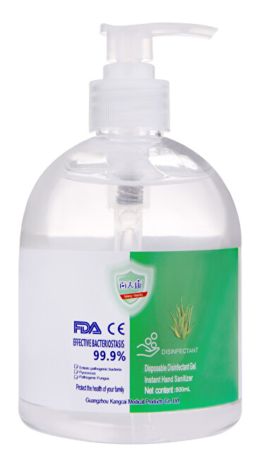 Zobrazit detail výrobku 24K Čistící pečující gel na ruce s antibakteriální přísadou 500 ml Zobrazit detail výrobku 24K Čistící pečující gel na ruce s antibakteriální přísadou 500 ml