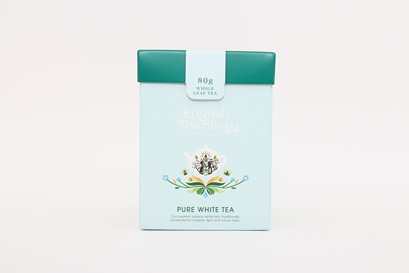 Zobrazit detail výrobku English Tea Shop Bílý čaj sypaný bio 80 g Zobrazit detail výrobku English Tea Shop Bílý čaj sypaný bio 80 g