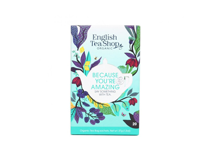 Zobrazit detail výrobku English Tea Shop MIX Because you`re Amazing, bio 20 sáčků Zobrazit detail výrobku English Tea Shop MIX Because you`re Amazing, bio 20 sáčků