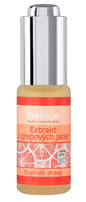 Zobrazit detail výrobku Saloos Extrakt z grepových jader 20 ml Zobrazit detail výrobku Saloos Extrakt z grepových jader 20 ml