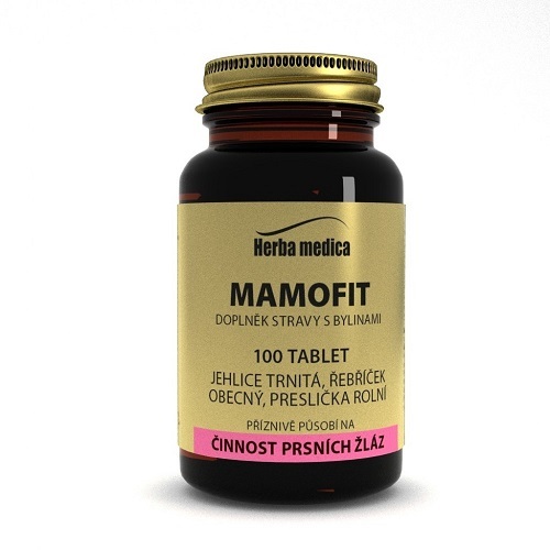 Zobrazit detail výrobku HerbaMedica Mamofit - napětí v prsou, 100 tablet Zobrazit detail výrobku HerbaMedica Mamofit - napětí v prsou, 100 tablet