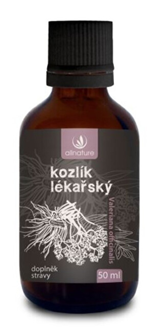Zobrazit detail výrobku Allnature Kozlík lékařský bylinné kapky 50 ml Zobrazit detail výrobku Allnature Kozlík lékařský bylinné kapky 50 ml