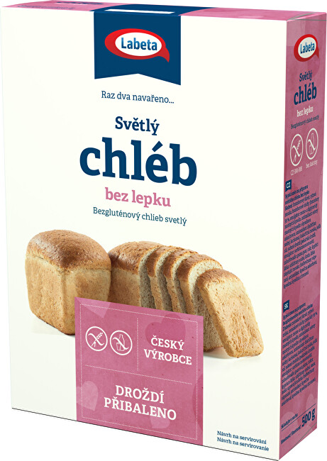 Zobrazit detail výrobku LABETA A.S. Chléb světlý bez lepku 500 g Zobrazit detail výrobku LABETA A.S. Chléb světlý bez lepku 500 g