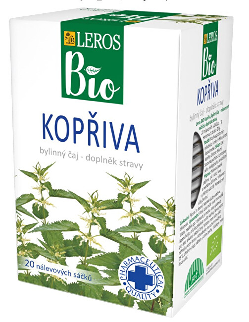 Zobrazit detail výrobku LEROS BIO Kopřiva 20 x 1 g Zobrazit detail výrobku LEROS BIO Kopřiva 20 x 1 g