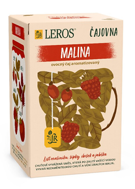 Zobrazit detail výrobku LEROS Čajovna Malina 20 x 2 g Zobrazit detail výrobku LEROS Čajovna Malina 20 x 2 g