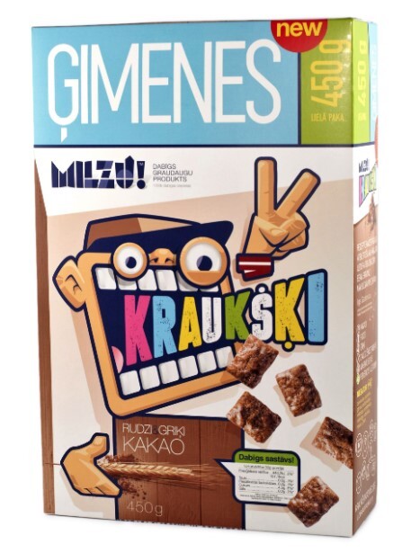 Zobrazit detail výrobku Milzu! BIO Cereální obdélníčky s kakaem 450 g Zobrazit detail výrobku Milzu! BIO Cereální obdélníčky s kakaem 450 g