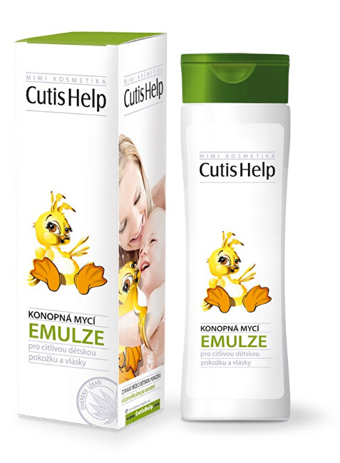 Zobrazit detail výrobku CutisHelp Mimi konopná mycí emulze 200 ml Zobrazit detail výrobku CutisHelp Mimi konopná mycí emulze 200 ml