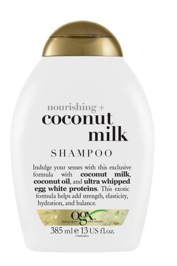 Zobrazit detail výrobku OGX Vyživující šampon kokosové mléko 385 ml Zobrazit detail výrobku OGX Vyživující šampon kokosové mléko 385 ml