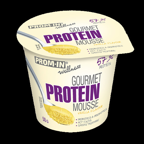Zobrazit detail výrobku Prom-in Pěna gourmet protein mousse 50 g Vanilka Zobrazit detail výrobku Prom-in Pěna gourmet protein mousse 50 g Vanilka