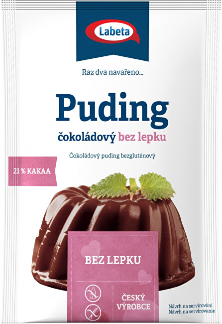 Zobrazit detail výrobku LABETA A.S. Puding čokoládový bez lepku 45 g Zobrazit detail výrobku LABETA A.S. Puding čokoládový bez lepku 45 g