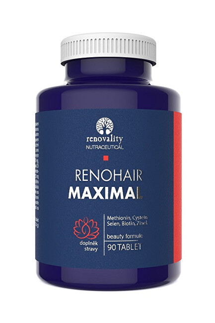 Zobrazit detail výrobku Renovality Renohair Maximal 90 tablet Zobrazit detail výrobku Renovality Renohair Maximal 90 tablet