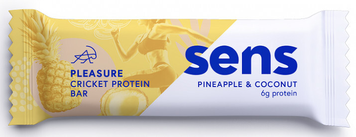 Zobrazit detail výrobku SENS SENS Pleasure Protein tyčinka s cvrččí moukou - Ananas & Kokos 40 g Zobrazit detail výrobku SENS SENS Pleasure Protein tyčinka s cvrččí moukou - Ananas & Kokos 40 g