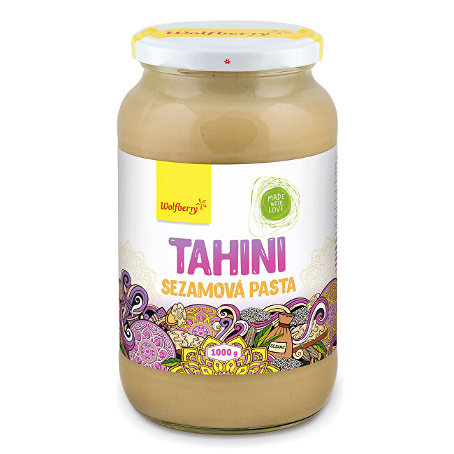 Zobrazit detail výrobku Wolfberry Tahini sezamová pasta 1000 g Zobrazit detail výrobku Wolfberry Tahini sezamová pasta 1000 g