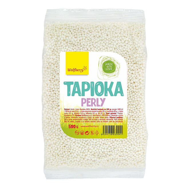 Zobrazit detail výrobku Wolfberry Tapioka perly 500 g Zobrazit detail výrobku Wolfberry Tapioka perly 500 g