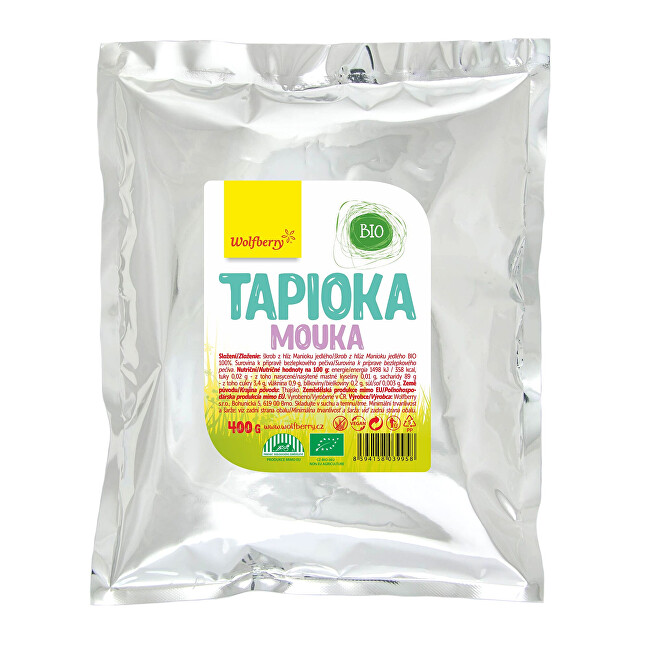 Zobrazit detail výrobku Wolfberry Tapioková mouka BIO 400 g Zobrazit detail výrobku Wolfberry Tapioková mouka BIO 400 g