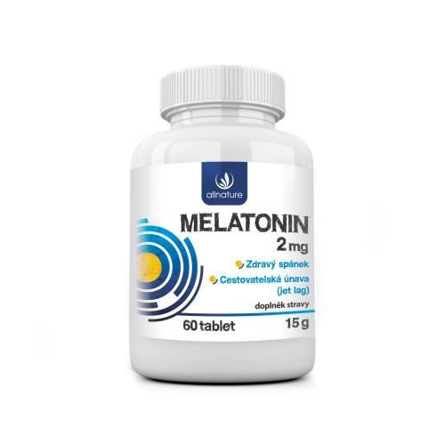 Zobrazit detail výrobku Allnature Melatonin 2 mg 60 tablet Zobrazit detail výrobku Allnature Melatonin 2 mg 60 tablet