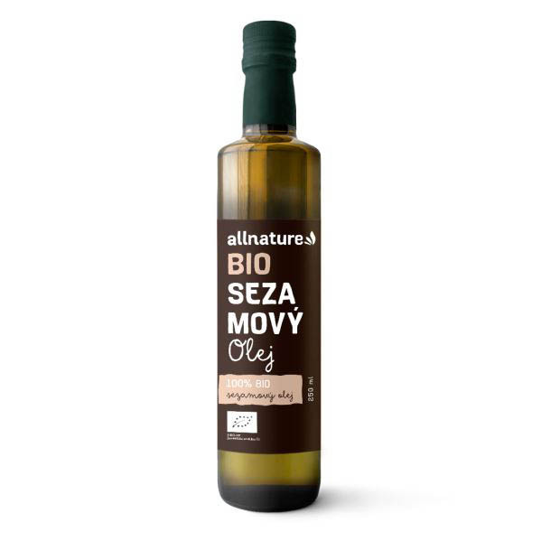 Zobrazit detail výrobku Allnature Sezamový olej BIO 250 ml Zobrazit detail výrobku Allnature Sezamový olej BIO 250 ml