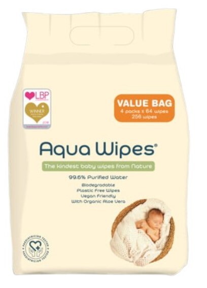 Zobrazit detail výrobku Aqua Wipes EKO dětské vlhčené ubrousky, 4 x 64 ks Zobrazit detail výrobku Aqua Wipes EKO dětské vlhčené ubrousky, 4 x 64 ks