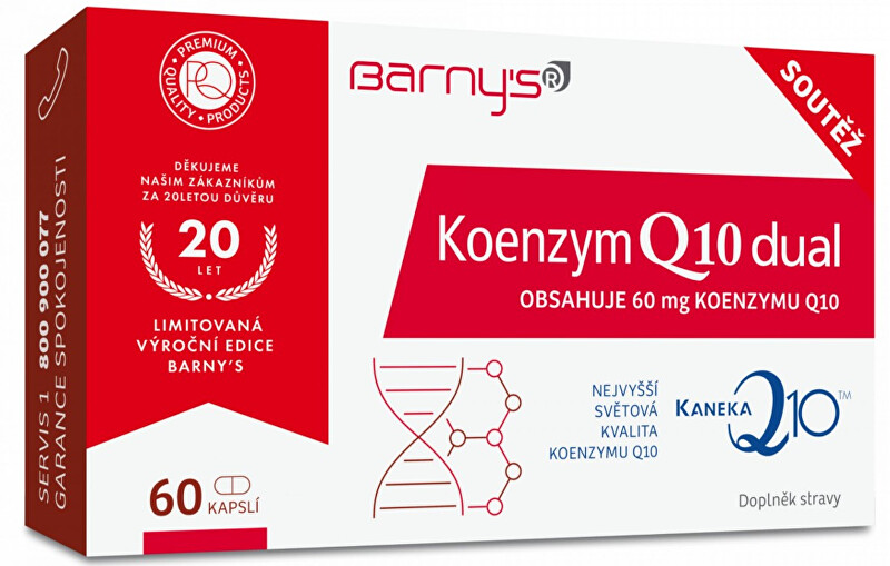 Zobrazit detail výrobku Barny´s Koenzym Q10 dual 60 kapslí Limitovaná edice Zobrazit detail výrobku Barny´s Koenzym Q10 dual 60 kapslí Limitovaná edice