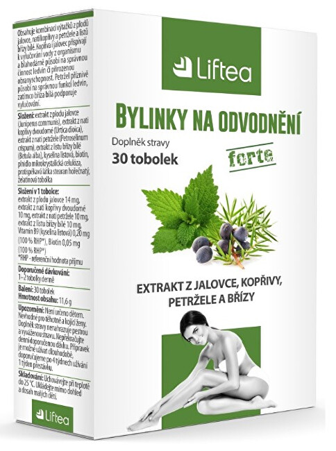 Zobrazit detail výrobku Liftea Bylinky na odvodnění forte 30 tobolek Zobrazit detail výrobku Liftea Bylinky na odvodnění forte 30 tobolek