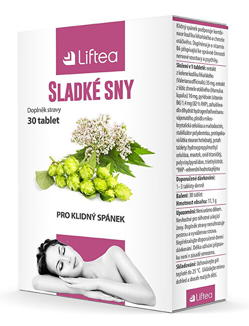 Zobrazit detail výrobku Liftea Sladké sny 30 tablet Zobrazit detail výrobku Liftea Sladké sny 30 tablet