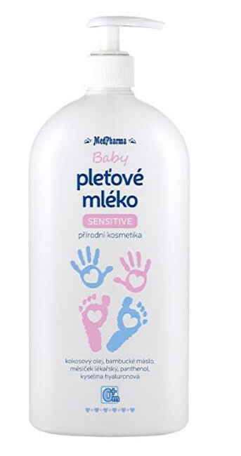 Zobrazit detail výrobku MedPharma Pleťové mléko Sensitive Baby 500 ml Zobrazit detail výrobku MedPharma Pleťové mléko Sensitive Baby 500 ml