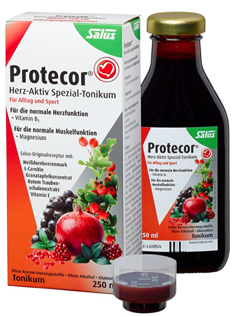 Zobrazit detail výrobku Salus Bylinné tonikum Protecor® - Aktivní srdce 250 ml Zobrazit detail výrobku Salus Bylinné tonikum Protecor® - Aktivní srdce 250 ml