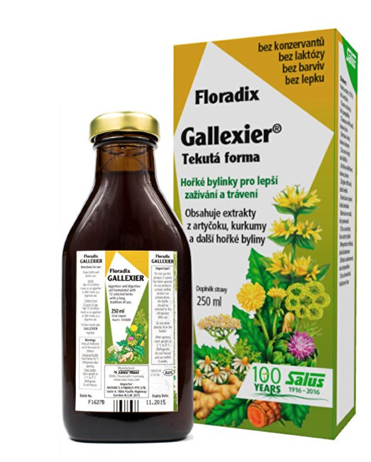 Zobrazit detail výrobku Salus Floradix Gallexier 250 ml Zobrazit detail výrobku Salus Floradix Gallexier 250 ml