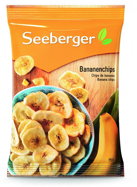 Zobrazit detail výrobku Seeberger Banánové chipsy 150 g Zobrazit detail výrobku Seeberger Banánové chipsy 150 g