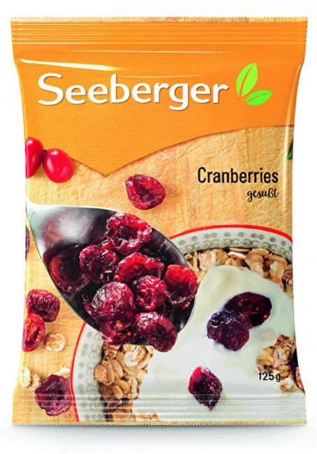 Zobrazit detail výrobku Seeberger Brusinky 125 g Zobrazit detail výrobku Seeberger Brusinky 125 g