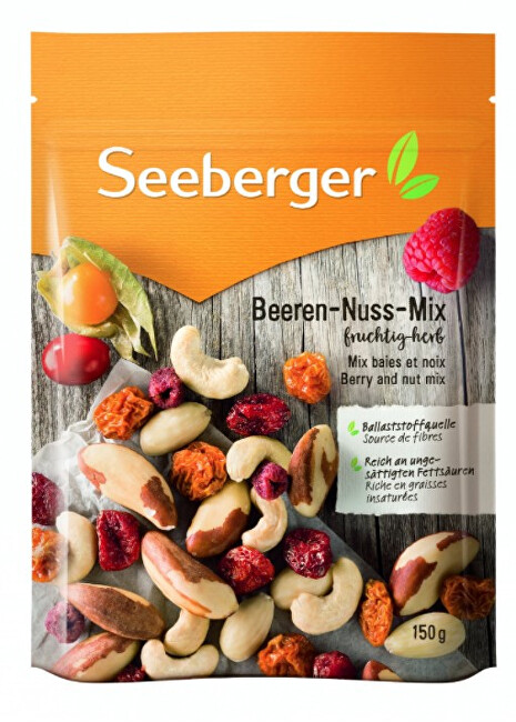 Zobrazit detail výrobku Seeberger Směs sušeného ovoce a ořechů 150 g Zobrazit detail výrobku Seeberger Směs sušeného ovoce a ořechů 150 g